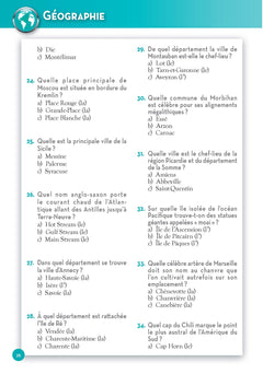 Le grand QCM de culture générale