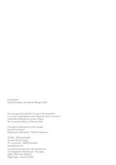 Des chansons pour le Léman