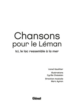 Des chansons pour le Léman