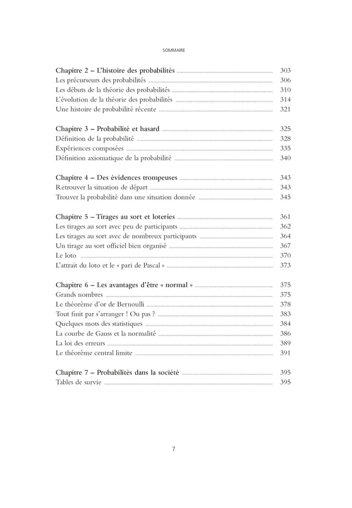 Le monde des maths 2
