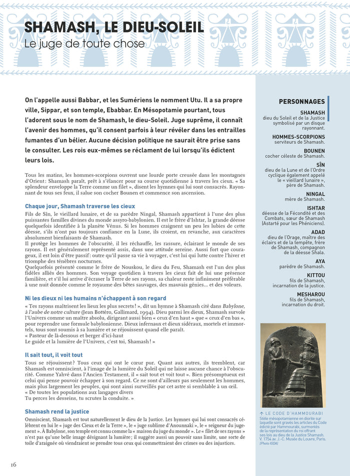 Le grand atlas de la mythologie