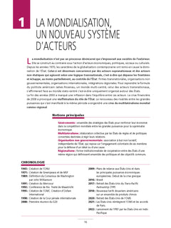 La mondialisation contemporaine