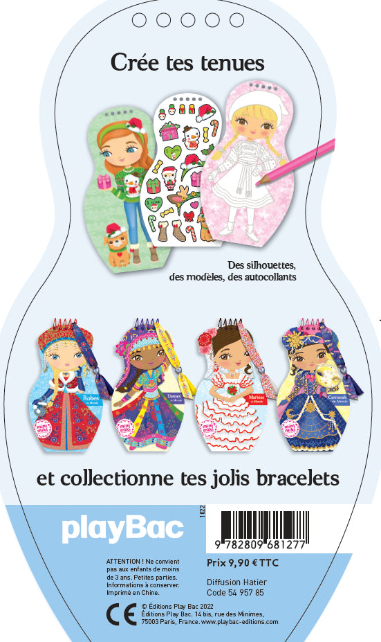 Minimiki - Carnet créatif - Noëls du monde