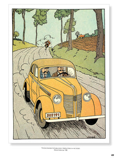 Tintin et les autos européennes