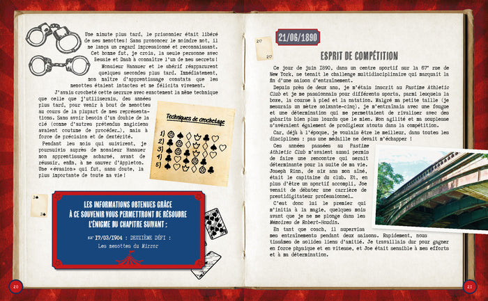 Escape book - Le mystère Houdini