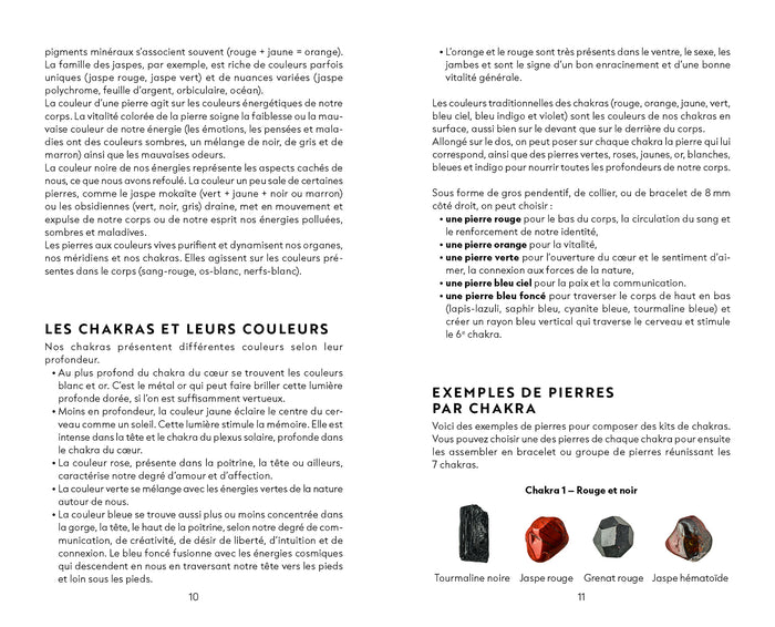 Le guide des pierres et cristaux