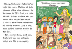 Sami et Julie CE1 : Julie, déléguée de classe