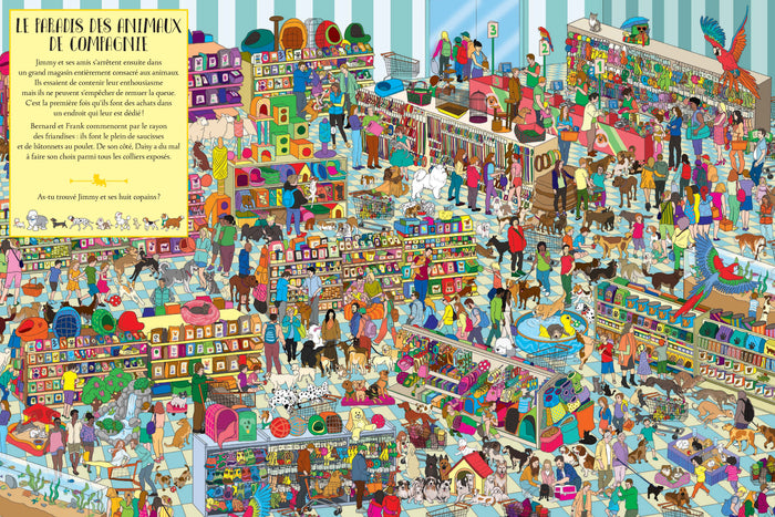 Où sont cachés les chiens ?