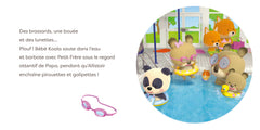 Bébé Koala à la piscine