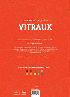 Coloriages mystères Disney - Vitraux