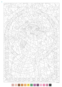 Coloriages mystères Disney - Vitraux