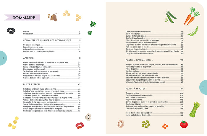 Délicieuses légumineuses