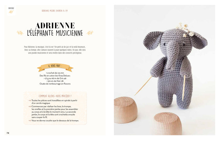 Le monde des doudous au crochet