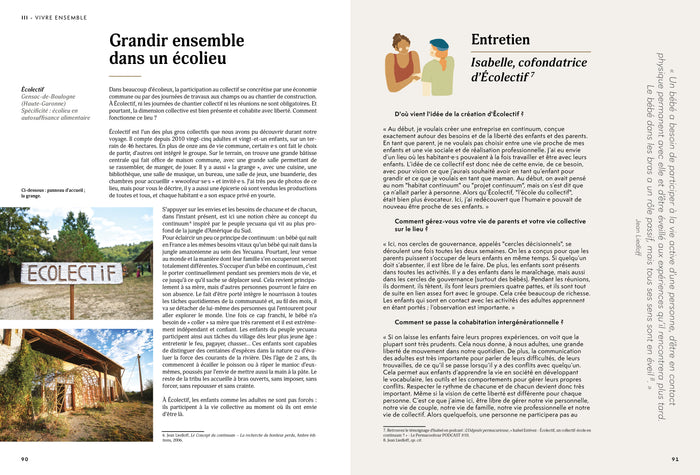 Ecolieux, un nouveau modèle de vie