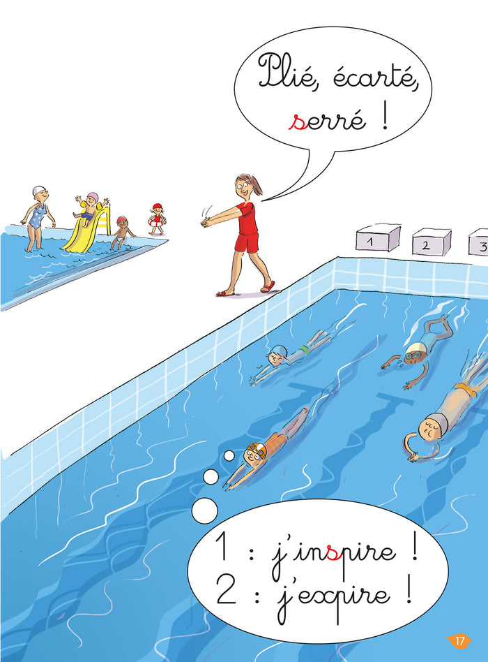 La leçon de natation, niveau 3