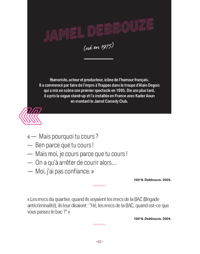 Déclarations d'humour