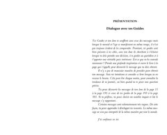 Dialogue avec tes guides