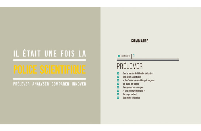 Il était une fois la police scientifique