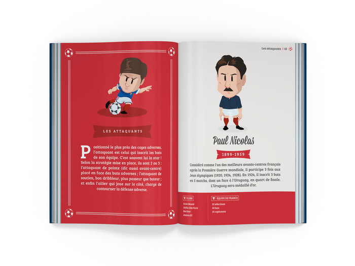 Les légendes de l'équipe de France - Carnet (2nde Ed)