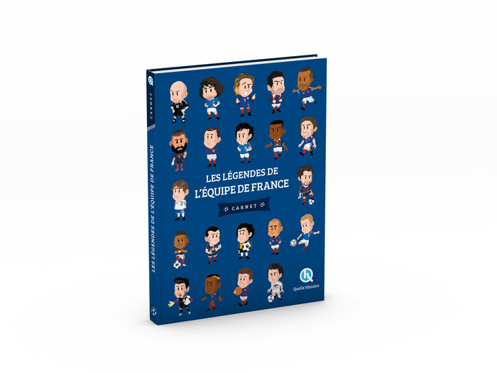 Les légendes de l'équipe de France - Carnet (2nde Ed)