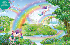 Licornes de rêve - Cahier de stickers - Magie fantastique
