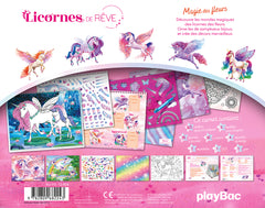 Licornes de rêve - Carnet créatif - Magie des fleurs nouvelle édition