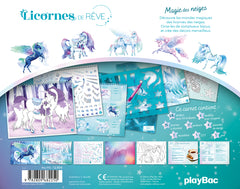 Licornes de rêve - Carnet créatif - Magie des neiges nouvelle édition