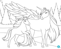 Licornes de rêve - Carnet créatif - Magie des neiges nouvelle édition