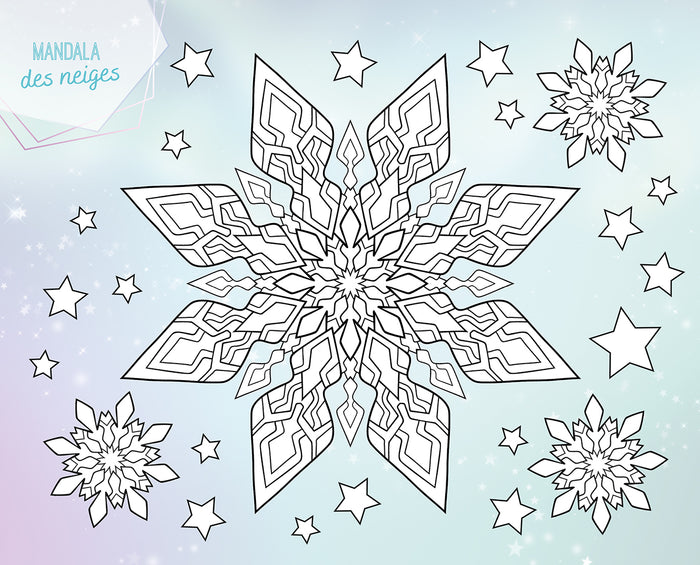 Licornes de rêve - Carnet créatif - Magie des neiges nouvelle édition