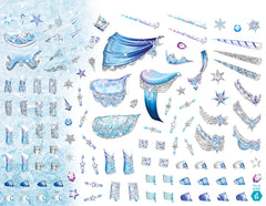 Licornes de rêve - Carnet créatif - Magie des neiges nouvelle édition