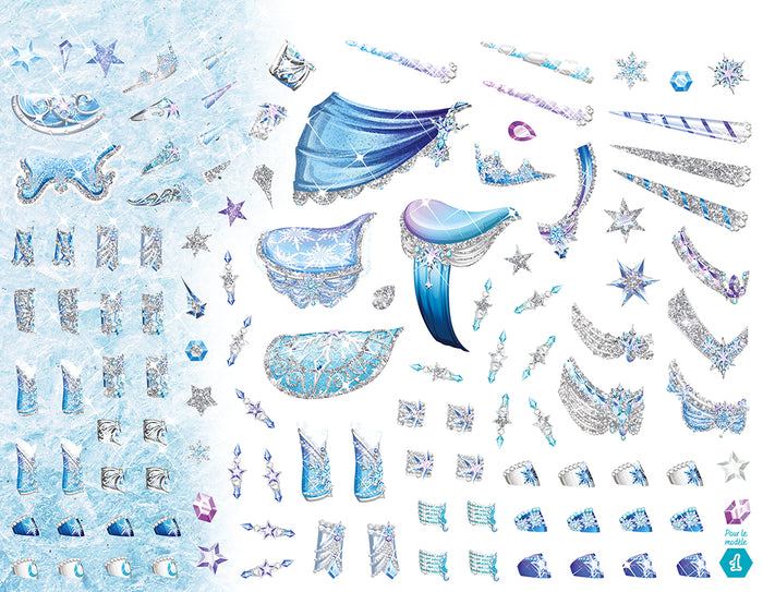 Licornes de rêve - Carnet créatif - Magie des neiges nouvelle édition