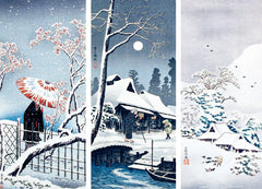 La neige par les grands maîtres de l'estampe japonaise (coffret)