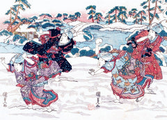 La neige par les grands maîtres de l'estampe japonaise (coffret)