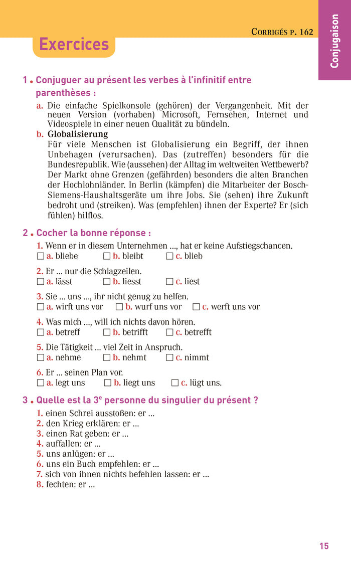 Bled supérieur - Allemand