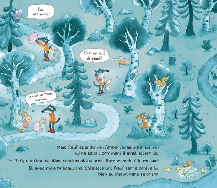 Quand le crocodile vient dîner chez le loup