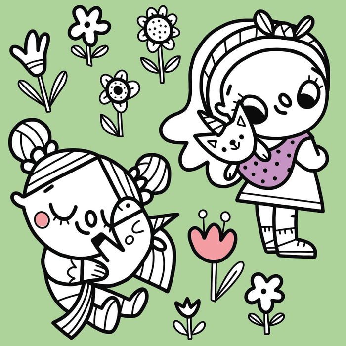 Colos et autocollants licornes et caticorns