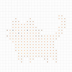 Colos et autocollants pixels animaux