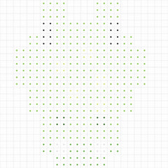 Colos et autocollants pixels animaux
