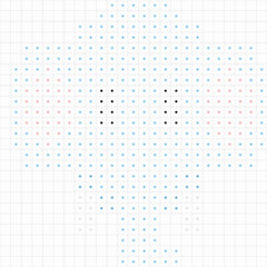 Colos et autocollants pixels animaux