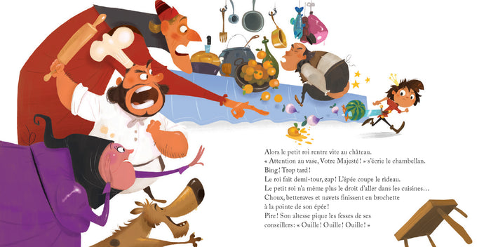 L'épée du petit roi Arthur