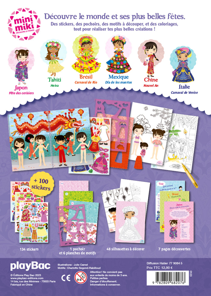 Je crée mes robes du monde - Fêtes et carnavals