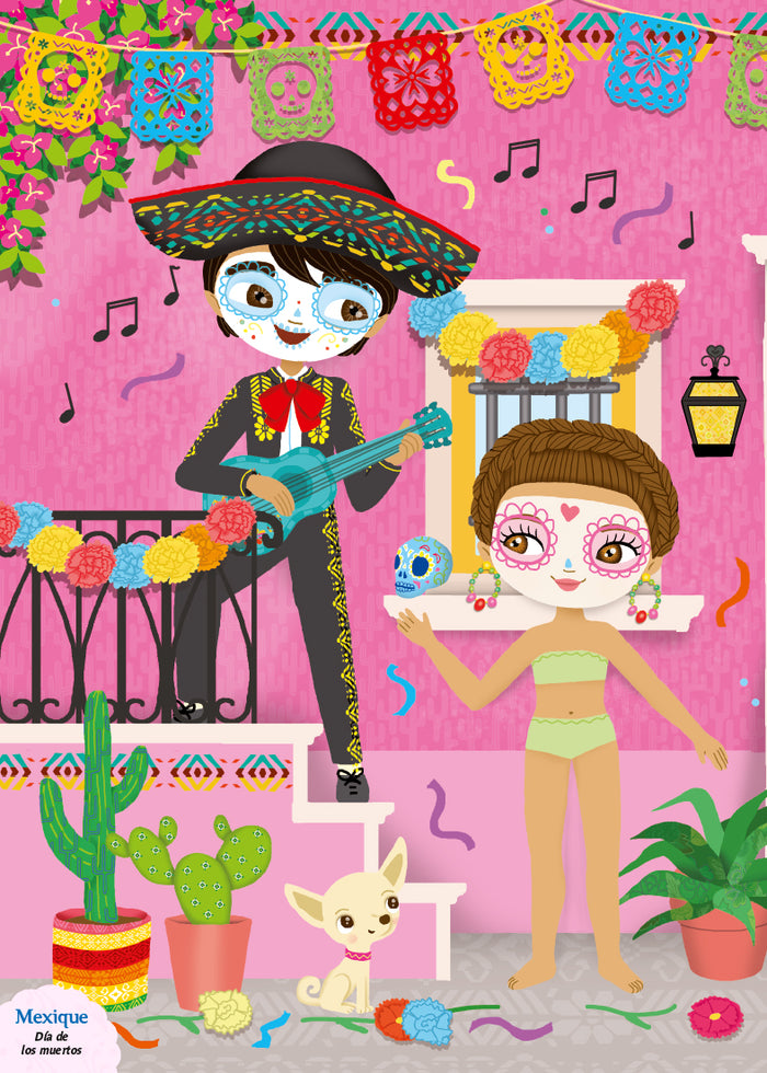 Je crée mes robes du monde - Fêtes et carnavals