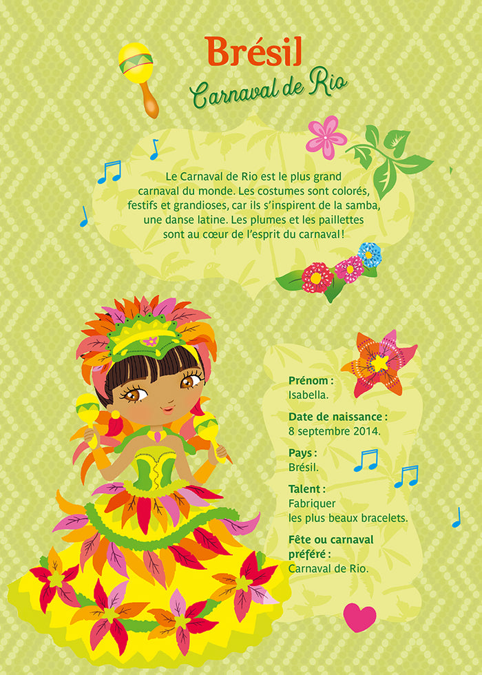 Je crée mes robes du monde - Fêtes et carnavals