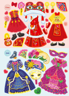 Je crée mes robes du monde - Fêtes et carnavals