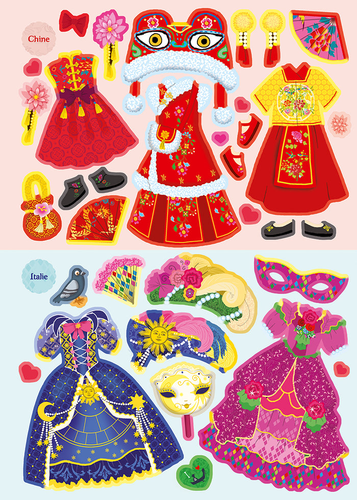 Je crée mes robes du monde - Fêtes et carnavals