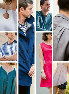 Grains de couture pour hommes et femmes