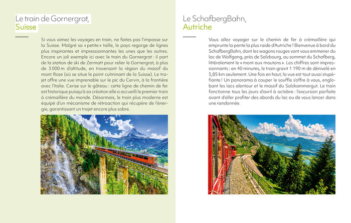 Semainier 2024 - Trains et paysages de rêve