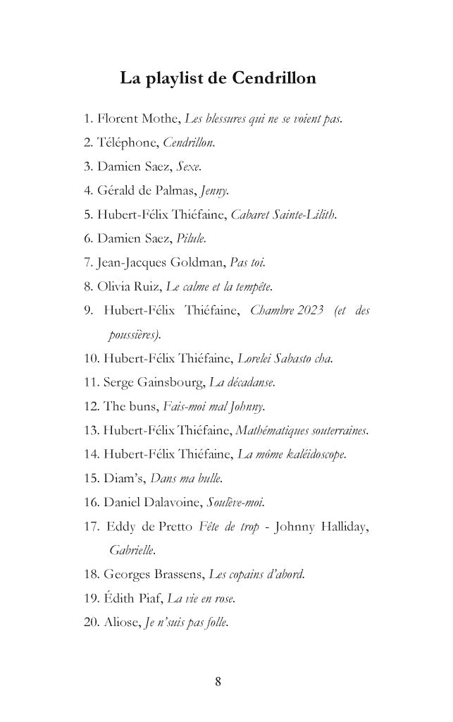 Cendrillon du trottoir