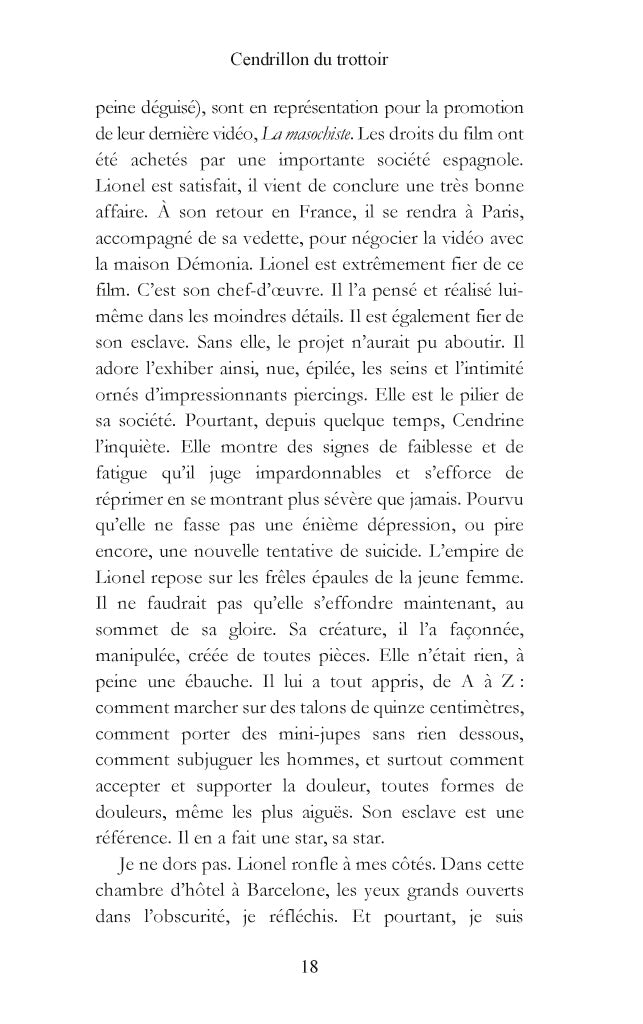 Cendrillon du trottoir