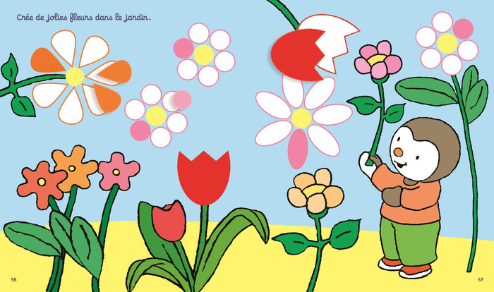 Mon maxi cahier de gommettes T'choupi